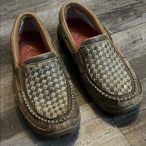 Twisted X Tan Slip-On Women’s Driving Mocs